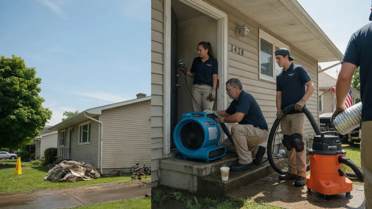 Water Damage Restoration in Steward, IL near me